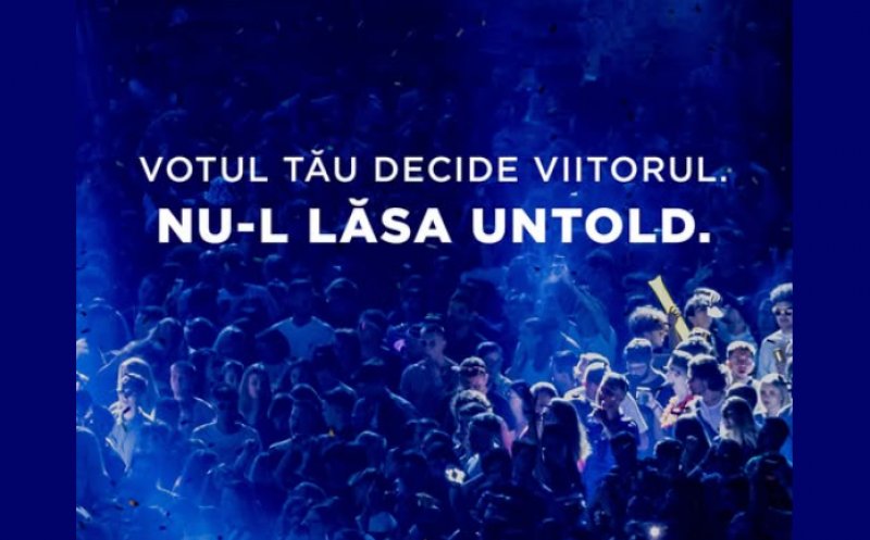 Dacă votezi pe 18 mai primești un voucher UNTOLD de 150 lei