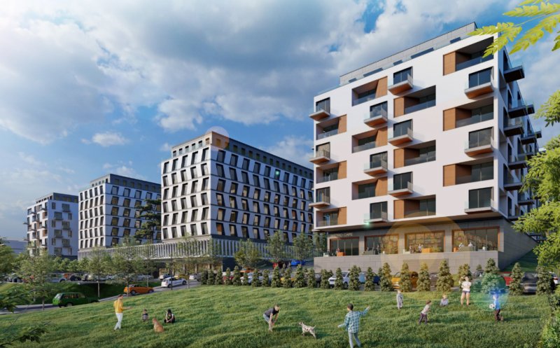 Ansamblu de 100 mil. EURO, la doi pași de Cluj-Napoca, RESPINS de urbaniști. Sunt propuse 1.000 de apartamente
