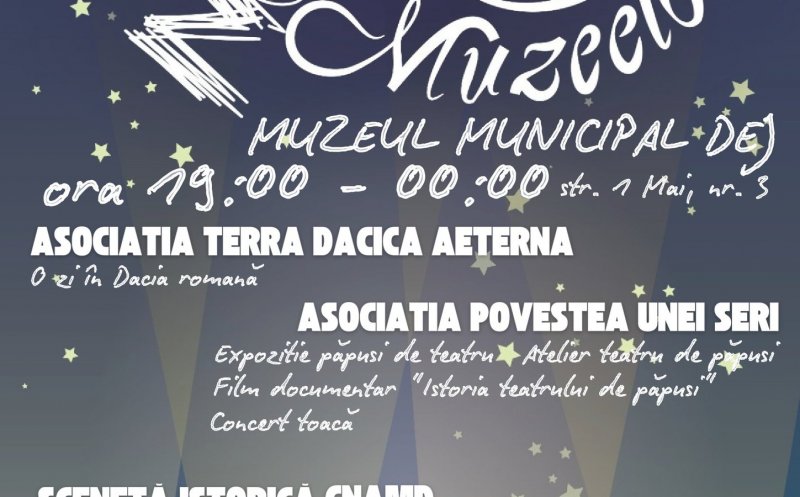 Noaptea europeană a muzeelor, la Dej