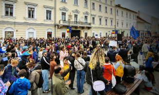 Mii de clujeni la Marșul pentru Europa