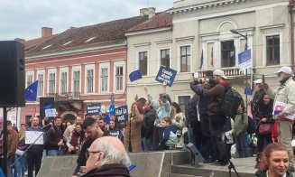 Mii de clujeni la Marșul pentru Europa: '' viitorul nostru e Europa”
