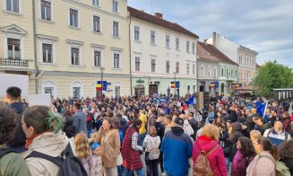 Mii de clujeni la Marșul pentru Europa: '' viitorul nostru e Europa”