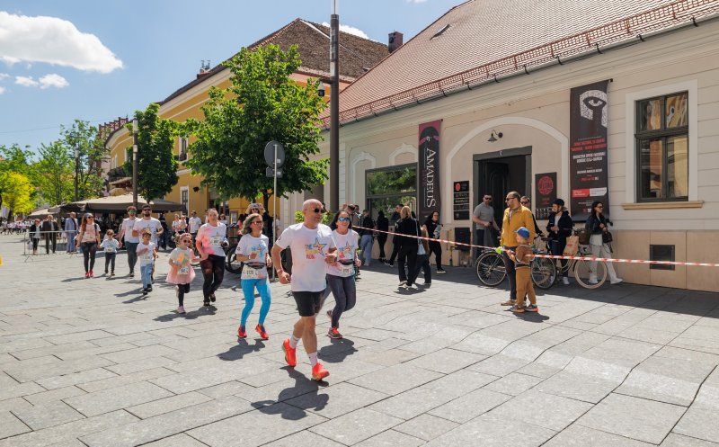 Primarul Clujului, la Color Run: ''Nu contează timpul, ci cât de viu ești''