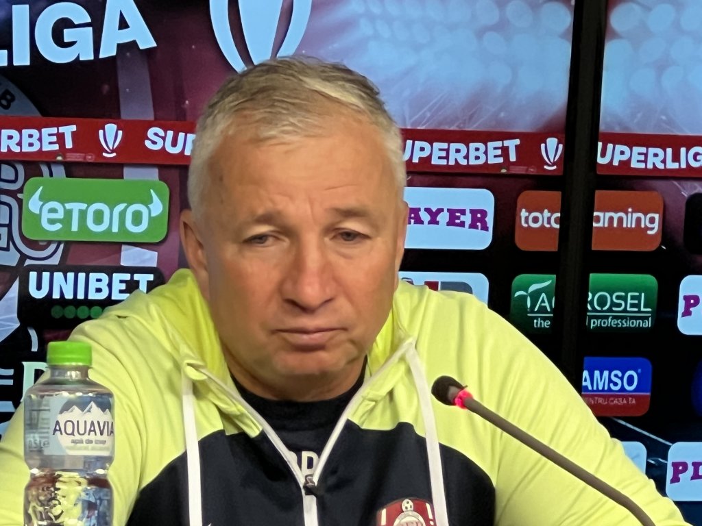Probleme mari de sănătate pentru Dan Petrescu înaintea finalei CFR Cluj - Hermannstadt. „Are dureri cumplite”
