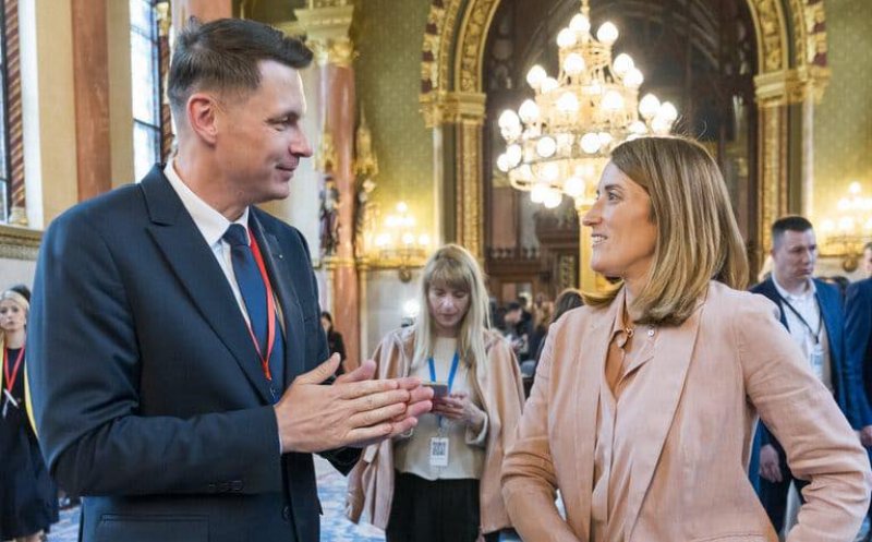 Mircea Abrudean, întâlnire cu președinta Parlamentului European: „Am reiterat că suntem parte din marea familie europeană”