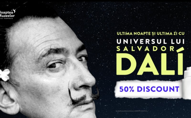 „Universul lui Salvator Dali” ii premiază pe cei ce votează pe 18 mai