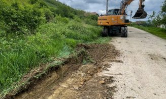 Un nou drum județean din Cluj a intrat în reparații. Lucrările durează 6 luni