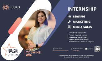 Construiește-ți cariera alături de profesioniști! Aplică la programul de internship „Rising Stars at IULIUS"