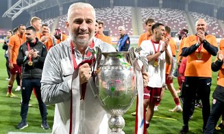 Dan Petrescu, după câştigarea Cupei cu CFR Cluj: "Nu o să mai fiu la echipă... Trofeul îl dedic mamei mele 100%"