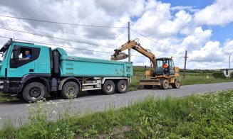 Reparații pe un important drum județean din Cluj. Ce lucrări se fac