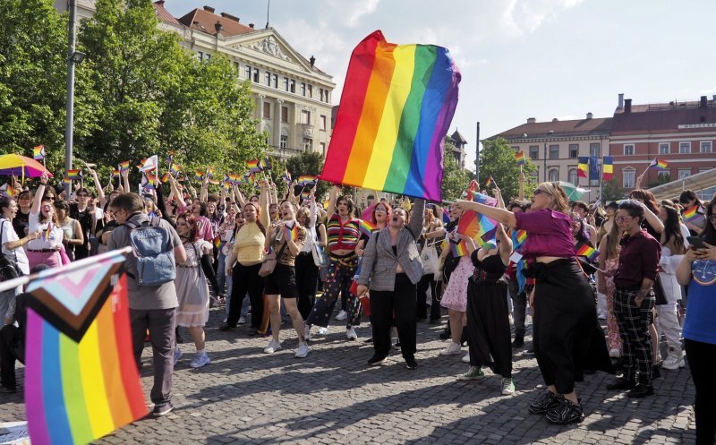 Marșul Cluj Pride 2025, în iunie: ''Suntem parte din România. Plătim taxe, muncim, avem speranța că avem și noi un loc la noi în țară''