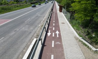 Pistă de biciclete și trotuar moderne, finalizate la Jucu