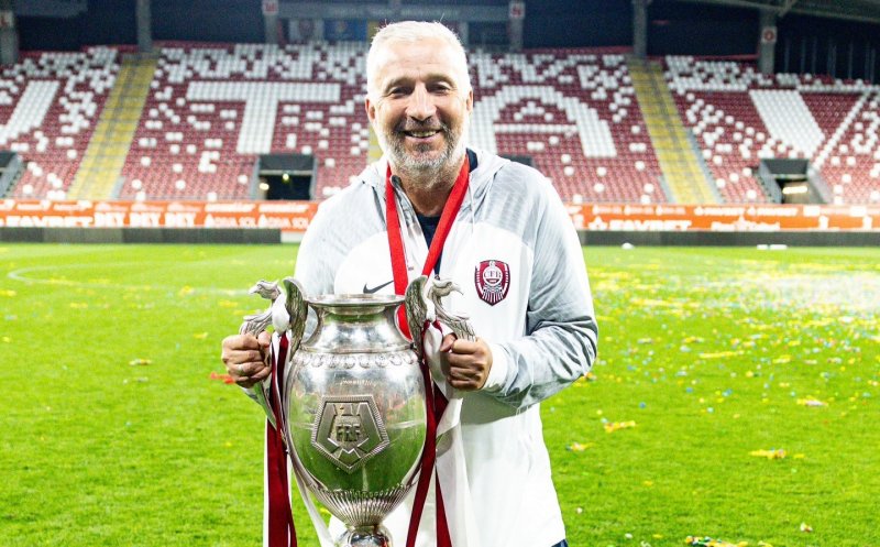 CFR Cluj, mesaj special pentru Dan Petrescu: "Ne înclinăm!"