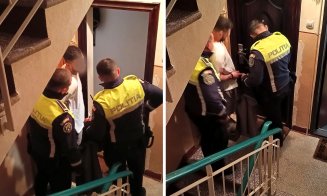 Turul 2: Ca la BALAMUC, într-un bloc din Mănăştur. Varianta cu cătuşe