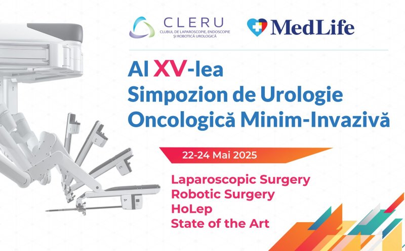 Chirurgia viitorului, acum. CLERU15 – congres internațional de chirurgie robotică urologică la Sibiu