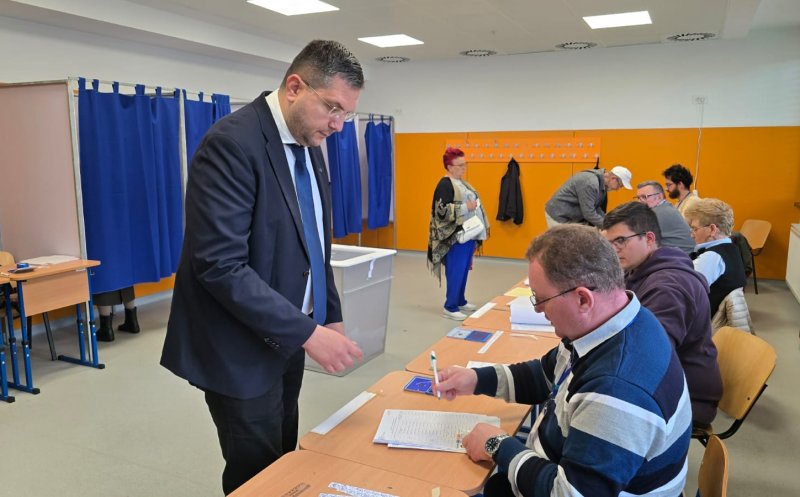 Radu Moisin, la urne: „Pentru o democrație putem lupta prin vot, nu dacă stăm acasă”