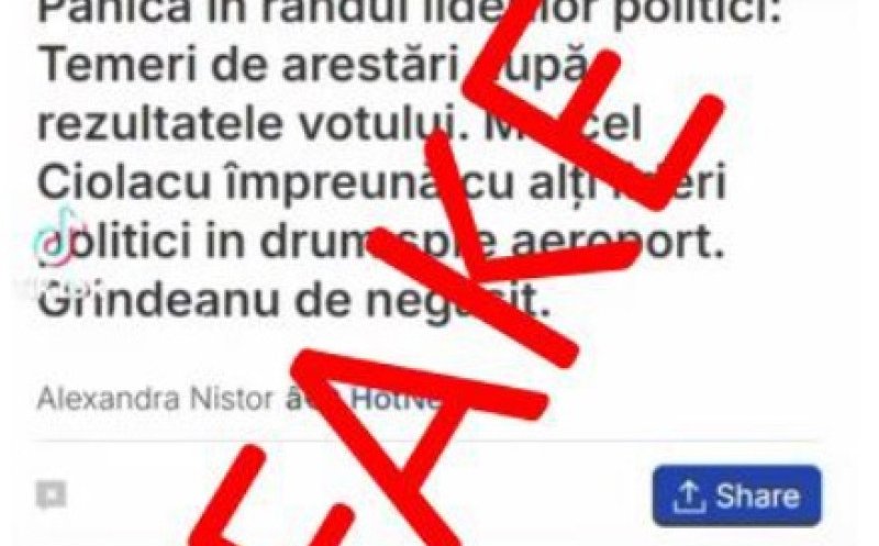Avertisment al MAI: Clipuri false pe TikTok care îl dau câștigător pe unul dintre candidați
