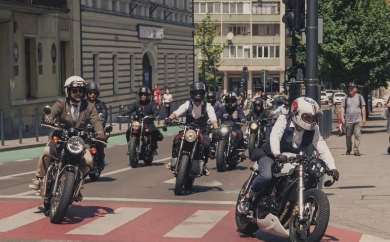The Distinguished Gentleman’s Ride revine la Cluj-Napoca! Paradă pe motociclete, în centrul orașului, dedicată susținerii sănătății bărbaților