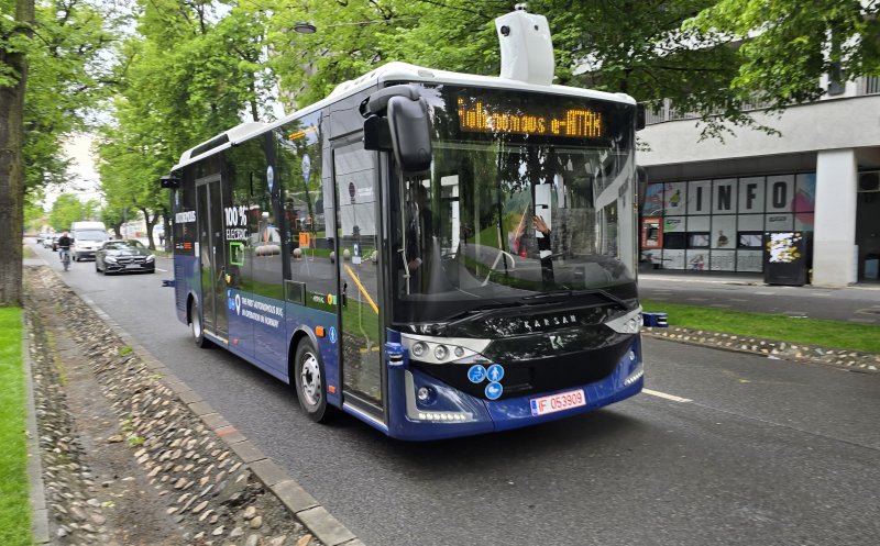 ZIUA de CLUJ a avut dreptate. Primăria Cluj-Napoca testează AUTOBUZUL AUTONOM (fără șofer)
