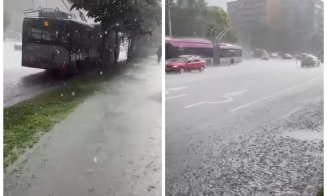 Cluj-Napoca, sub ape după o rupere de nori