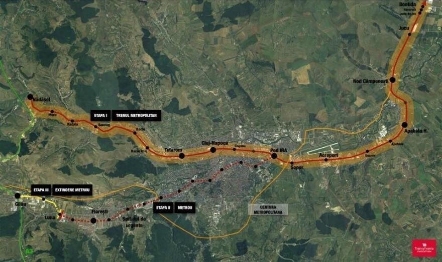 Licitația pentru Trenul Metropolitan Cluj, pe SEAP/ Până când se pot depune oferte