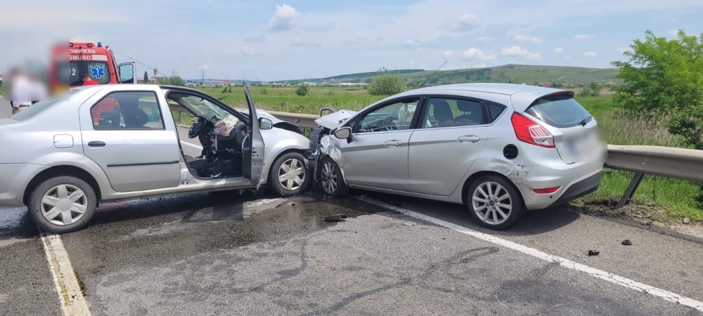 Cum s-a produs accidentul cu patru mașini de pe Centura Vâlcele-Apahida