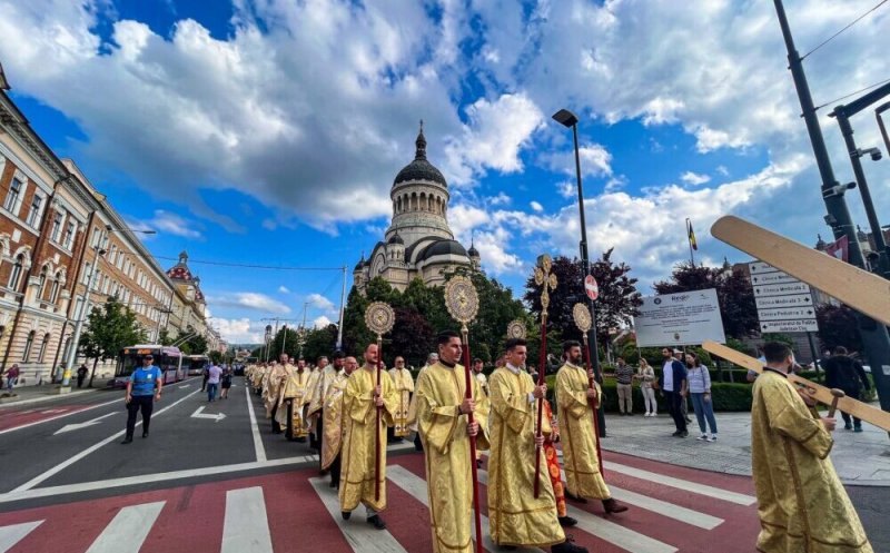 La Cluj-Napoca va avea loc Procesiunea de Rusalii. Rugăciune pentru mediul înconjurător