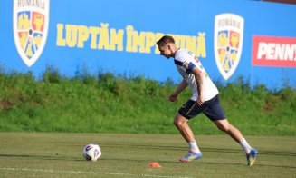 Louis Munteanu ratează din nou șansa de a juca pentru echipa națională. Atacantul a fost trimis la lotul U21
