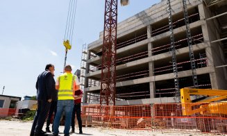 Lucrările avansează la Institutul de Cercetare în Inteligența Artificială din Cluj-Napoca. Construcția structurii de rezistență, finalizată