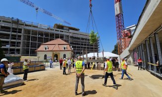 Lucrările avansează la Institutul de Cercetare în Inteligența Artificială din Cluj-Napoca. Construcția structurii de rezistență, finalizată