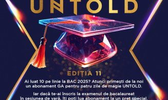 Creatorii UNTOLD îi susțin pe elevii de 10 ai României prin campania “BAC de 10”, cea mai longevivă inițiativă de încurajare a performanței prin educație