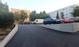 Asfaltul NOU-NOUŢ din Mănăştur, motiv de invidie pentru vecinii care au rămas cu gropile în bătătură / Unde se mai face chetă în cartier la bascule cu