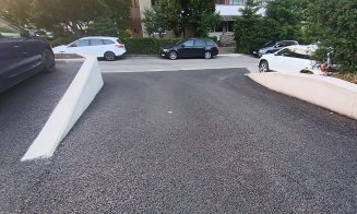 Asfaltul NOU-NOUŢ din Mănăştur, motiv de invidie pentru vecinii care au rămas cu gropile în bătătură / Unde se mai face chetă în cartier la bascule cu
