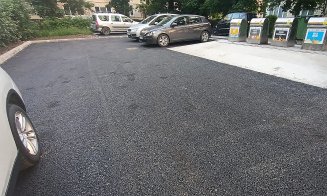 Asfaltul NOU-NOUŢ din Mănăştur, motiv de invidie pentru vecinii care au rămas cu gropile în bătătură / Unde se mai face chetă în cartier la bascule cu