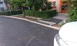 Asfaltul NOU-NOUŢ din Mănăştur, motiv de invidie pentru vecinii care au rămas cu gropile în bătătură / Unde se mai face chetă în cartier la bascule cu