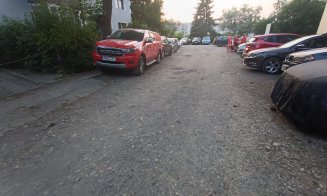 Asfaltul NOU-NOUŢ din Mănăştur, motiv de invidie pentru vecinii care au rămas cu gropile în bătătură / Unde se mai face chetă în cartier la bascule cu