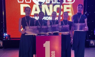 Elevii unei şcoli de dans din Cluj-Napoca sunt campioni mondiali