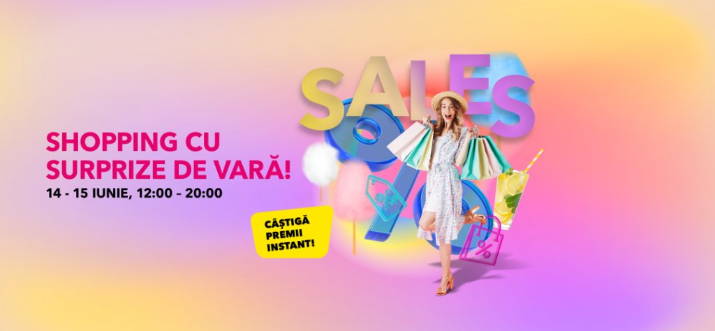 VIVO! Cluj-Napoca dă startul reducerilor de vară cu 2 zile de petrecere și surprize