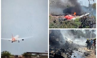 Momentul în care un avion cu 242 de persoane se prăbușește peste un cămin de medici în India. Noi detalii