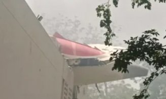 Momentul în care avionul cu 242 de persoane la bord s-a prăbușit într-un cămin de medici din India. Detalii noi