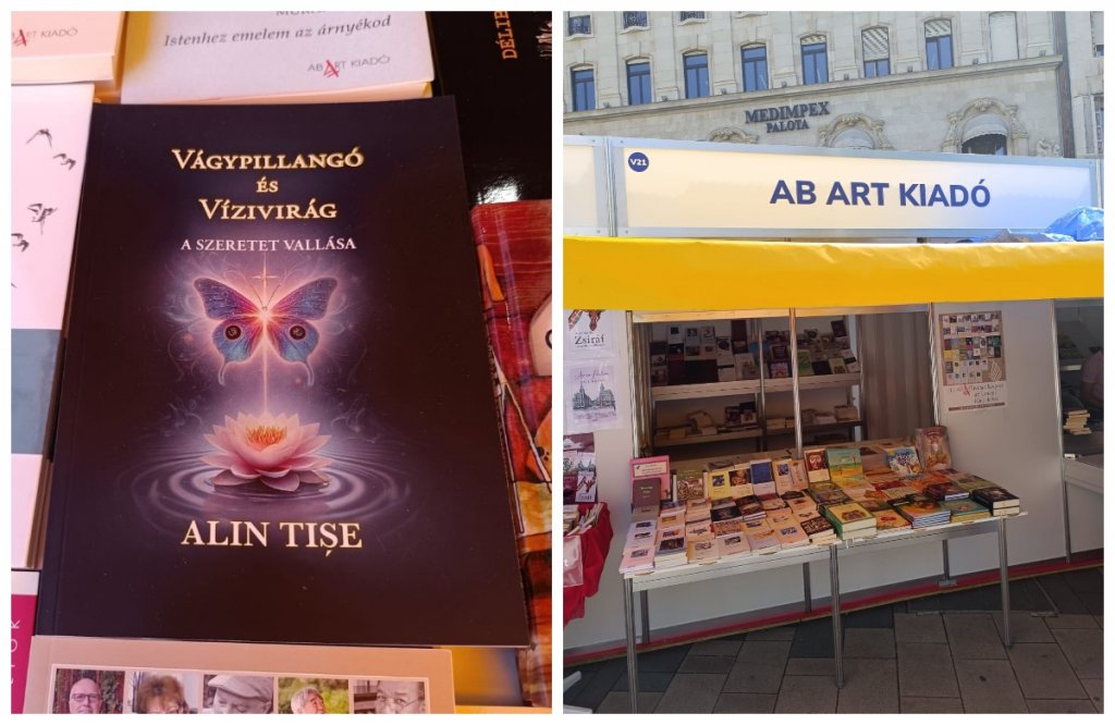 Cartea lui Alin Tișe, tradusă în limba maghiară, prezentă la prestigiosul târg de carte din Budapesta