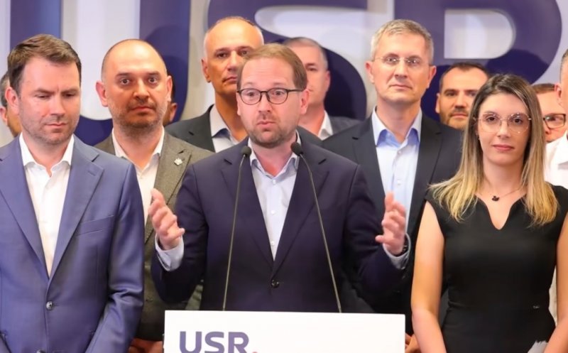 Dominic Fritz a fost ales preşedinte al USR, din primul tur de scrutin
