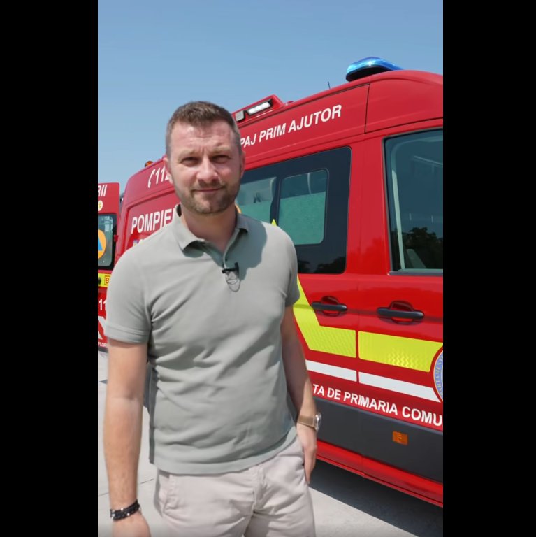 Primăria Floreștiului a cumpărat o ambulanță de ultimă generație. Pivariu: „Florești, se face bine”