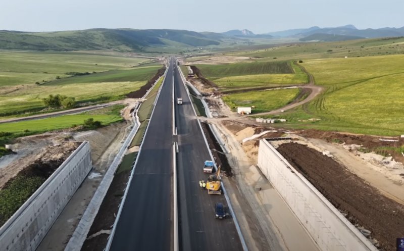 Noi imagini de pe DEx de la Tureni. Cum arată acum șantierul și când se deschide traficul