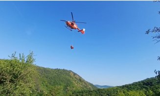 Cine sunt cele două persoane accidentate grav în Cheile Turzii. Victimele au fost transportate la spital cu elicopterul SMURD