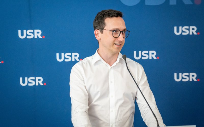 George Trif, noul președinte al USR Cluj-Napoca. Cine mai face parte din echipa de conducere