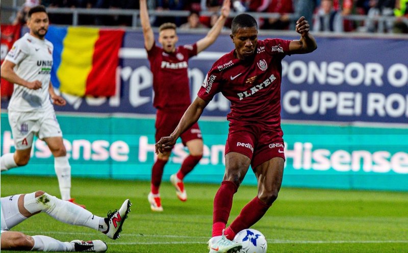 "Magicianul" Kamara. Jucătorul CFR-ului are cea mai bună medie de driblinguri în Superligă