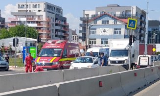 Accident grav în Florești: Tânăr lovit pe trecerea de pietoni în zona Metro. Trafic îngreunat
