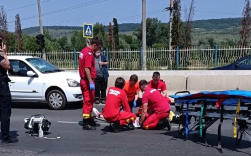 Cum s-a produs accidentul din Florești, în urma căruia un tânăr de 17 ani a fost grav rănit pe trecerea de pietoni