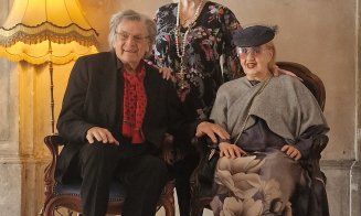 IMAGINI de colecţie cu o revedere emoţionantă la Festivalul TIFF de la Cluj: Corina Chiriac şi Florin Piersic / "Ne ştim cu bucurie de 60 de ani&